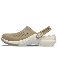 Crocs™ - Literide 360 Ombre Marbled Clogs 'Khaki Bone' - Lyst