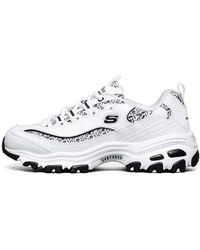 Skechers - (Wmns) D'Lites 1.0 Low Top Sneakers - Lyst