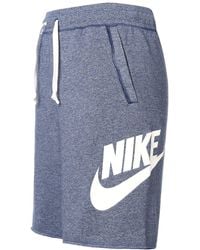 Nike - Sportswear Logo Printing Drawstring Casual Shorts - Lyst