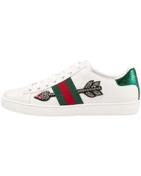 Gucci - (Wmns) Ace Embroidered 'Arrow' - Lyst