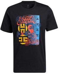 adidas - Hdn Avatar Sc Basketball Athleisure Casual Sports Short Sleeve - Lyst