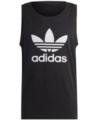 adidas - Adicolor Classics Trefoil Tank Top - Lyst