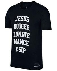Nike - Air Alphabet Printing Sports Short Sleeve - Lyst