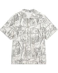 Li-ning - All-Over Print Shirt - Lyst