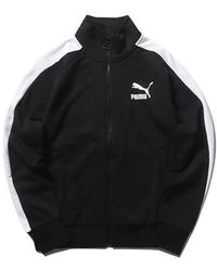 PUMA - Iconic Minimalistic Casual Stand Collar Jacket - Lyst