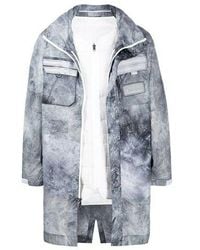 Nike - Nike Jordan 23 Engineered Printed Parka Whitegray - Lyst