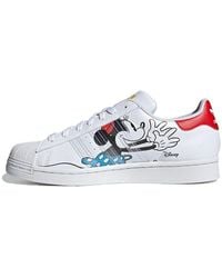 adidas - Disney X Superstar 'Mickey And Minnie - Lyst