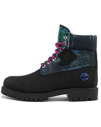 Timberland - Heritage Nl Sky 6 Inch Waterproof Boots Nubuck With Print' - Lyst