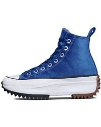 Converse - Run Star Hike High-Top Canvas Shoes - Lyst