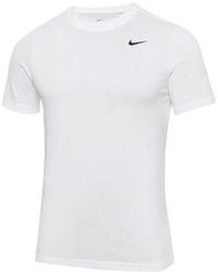 Nike - Dri-Fit Training Sports Quick Dry Round Neck Short Sleeve - Lyst