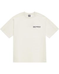 New Balance - Wordmark Logo T-Shirt - Lyst