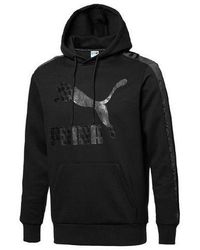 PUMA - Casual Printing Hooded Long Sleeves - Lyst