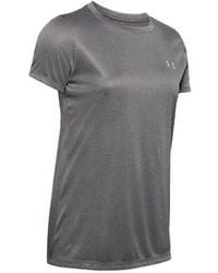Under Armour - (Wmns) Ua Velocity Solid Crew Short Sleeve - Lyst
