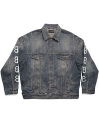Balenciaga - Crypto Large Fit Jacket 'Light' - Lyst