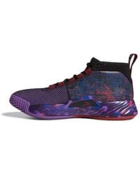 adidas - Dame 5 Lillard Basketball 'Cblack Cburgu Scarle' - Lyst