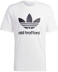 adidas Originals - Manchester United Og Trefoil T-shirt - Lyst
