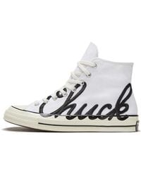 Converse - Chuck 70 High 'Scripted Signature Print - Lyst