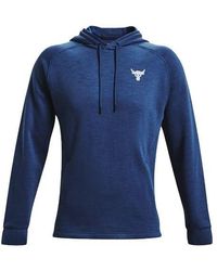 Under Armour - Project Rock Charged Cotton Fleece Breathable Sports - Lyst