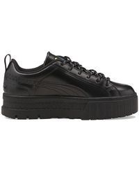 PUMA X Dua Lipa Mayze Platform Boots in Black | Lyst PUMA X Dua Lipa Mayze Platform Boots in Black | Lyst