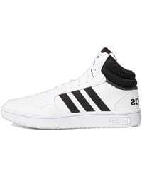 adidas - Hoops 3.0 Mid Trainers - Lyst