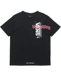 Vans - Logo Printing Round Neck Short Sleeve - Lyst