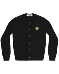 COMME DES GARÇONS PLAY - (Wmns) Cardigan Heart Az-N061-051-1 - Lyst