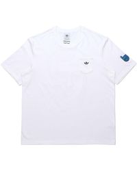 adidas - Originals Artist Tee Ss Funny Printing Sports Round Neck Short Sleeve - Lyst