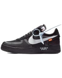 Off-white x nike air force 1 low black hotsell where to buy