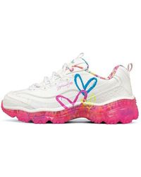 Skechers - James Goldcrown X D'lites Crystal Low Top Running Shoes Pink - Lyst