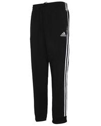 adidas - Casual Sports Side Stripe Bundle Feet Long Pants - Lyst