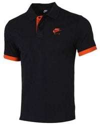 Nike - Sportswear Lapel Short Sleeve Polo Shirt - Lyst