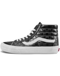 Vans - Sk8-Hi Reissue 6 'Checkerboard Embossed - Lyst