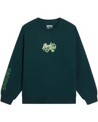 Li-ning - Badfive Graphic Sweatshirt 'Dark' - Lyst