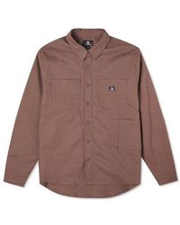 Converse - Carpenter Pocket Button Down Long Sleeve Shirt - Lyst