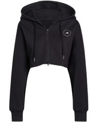 adidas - (Wmns) By Stella Mccartney Cropped Hoodie - Lyst
