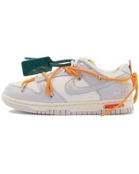 Nike - X Off- Dunk Low 'Lot 44 Of 50' - Lyst