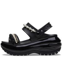 Crocs™ - (Wmns) Mega Crush Pearl Ruffle Sandal - Lyst