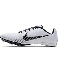 Nike - Air Zoom Rival M 9 Spikes 'Pure Platinum' - Lyst