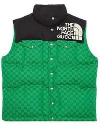 Gucci - X The North Face Padded Vest - Lyst