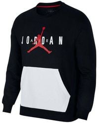 Nike - Large Logo Casual Sports Round Neck Pullover - Lyst