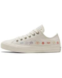 Converse - (Wmns) Chuck Taylor All Star Low 'Embroidered Floral - Lyst