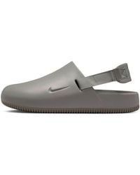 Nike - Calm Mules 'Flat Pewter' - Lyst