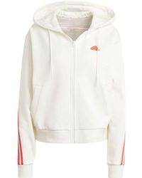 adidas - (Wmns) Future Icons 3-Stripes Full Zip Hoodie Asia Sizing Bright' - Lyst