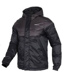 adidas - Neo Solid Color Stay Warm Hooded Sports Down Jacket - Lyst