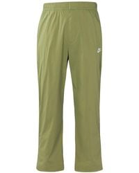 Nike - Solid Color Logo Embroidered Straight Sports Pants/Trousers/Joggers Autumn - Lyst