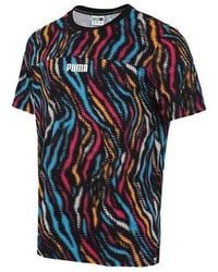 PUMA - Wild Pack Aop Tee - Lyst