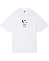 Nike - X Hello Kitty Crossover Funny Cartoon Alphabet Pattern Printing Short Sleeve Asia Edition - Lyst