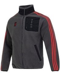 adidas - Fcb Ls Flc Jkt - Lyst