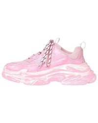 Balenciaga - Triple S Faded Sneakers - Lyst
