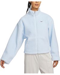 Nike - Sportswear Faux Sherpa Jacket - Lyst